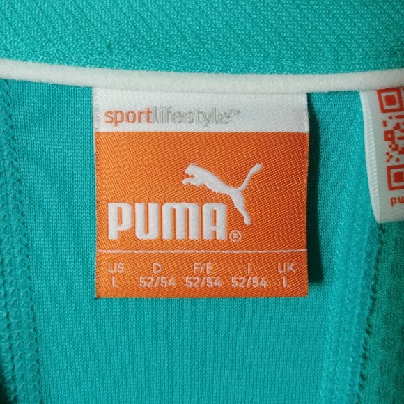 Puma Mens SS Polo Shirt - Size L - Pre-owned - 957G9Y - Picture 6 of 8